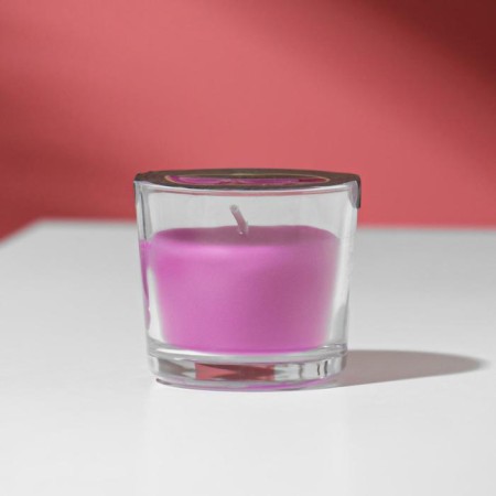 ALMICTIC candle in a glass of ALANIA "Mountain Lavender", 5.5 cm-1