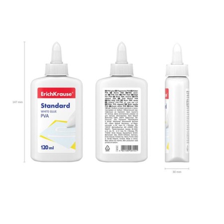 PVA glue Erichkrause Standard, 120 ml-1