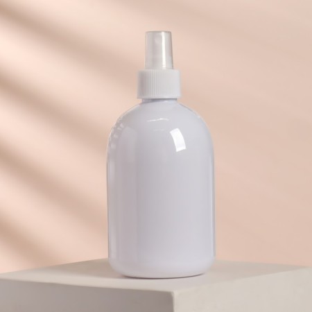 A bottle for storage with a sprayer, 300 ml, white color-2