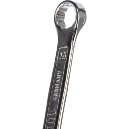The key combined key Kraftool 27079-15, CR-V, chrome, 15 mm-1