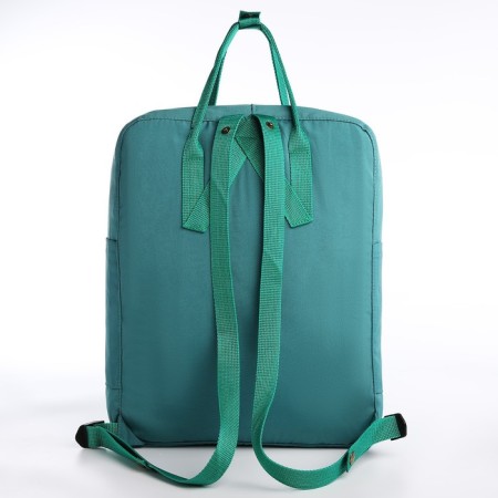 Backpack School Textile Nazamok, 38x27x13 cm, green color-3