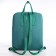 Backpack School Textile Nazamok, 38x27x13 cm, green color