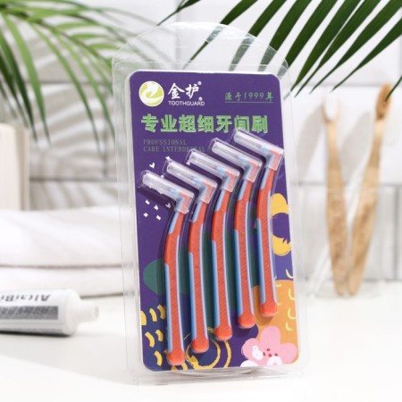 Ruffs for braces and teeth, set of 5 pcs., 1.2 - 1.5 mm; Color is a mix-3