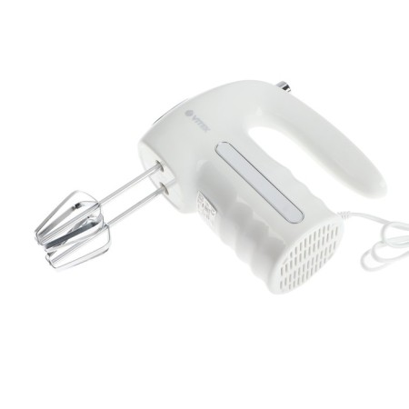Mixer Vitek VT-1495, manual, 400 watts, 5 speeds, white