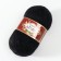 Yarn "KID Royal 50" 62% moher, 38% polyamide 500m/50g (60 black)