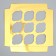 Folding box for 9 cupcakes with a “Happy New Year” window, 25 x 25 x 10 cm, New Year