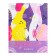 Universal diary for grades 1-11, "bright patterns", a solid cover 7BC, glossy lamination, 40 sheets