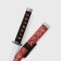 Souvenir weapon "Katana on the stand", Flower pattern on the scabbard, 89cm