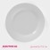 Board ceramic cake shade "Monica", d = 17.5 cm, white color