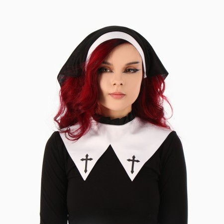 Carnival set "Monashka" Helper, collar, stockings-10