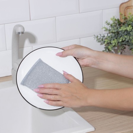 Sot shares for washing dishes, with a metal scrub-2