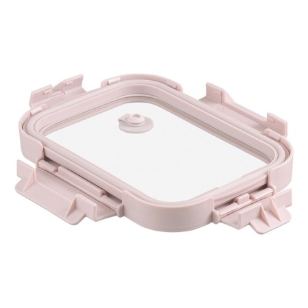 Container for baking, storage and carrying of products in the cover Smart Solutions, 370 ml, pink color-3