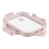 Container for baking, storage and carrying of products in the cover Smart Solutions, 370 ml, pink color