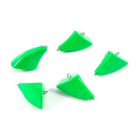 Cargo-EXCCentric Painted Rided Yaman 5 pcs., 52 g, green