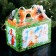 Gift Box "Bullfiery feeder", with a window, 20.5 x 12.3 x 22 cm