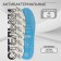 Insoles for shoes, antibacterial, breathing, universal, 35-46 rr, 29.7 cm, pair, white color