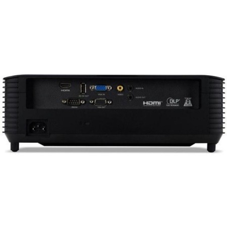 Projector Acer X1228H, DLP, 4500LM, 1024x768, 20,000: 1, lamp resource: 6000 hours, 1xhdmi, black-3