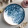 Ceramic dessert plate "Sea", d = 20 cm, blue color