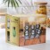 A set of glass cans for bulk products "Style", 20 × 16 × 17 cm, on a stand, 6 pcs, color mix