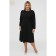 Female dress, size 64, black color