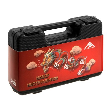 A set of tools in the Case Lom New Year, in gift packaging, 7 items-4