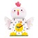 Table hours, series: children's, "chicken"