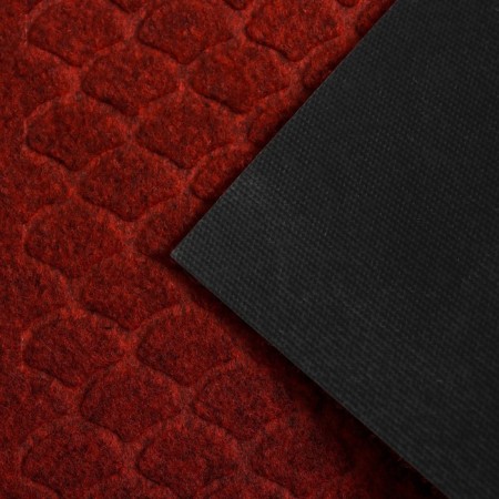 Walcome moisture -free rug without a trim “Welcome. Ripples ", 38 × 58 cm, color mix-2