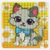Diamond mosaic Magnet for children "Kithechka"