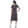 Women's dress Wake Up and Live, size 50, brown color