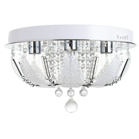 Svetogor chandelier "Grodno" 4x60W E27 LED lighting chrome 40x40cm-13