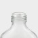 Glass bottle for sauces and oils with a metal cover, 100 ml, 6.5 × 3 × 12.5 cm