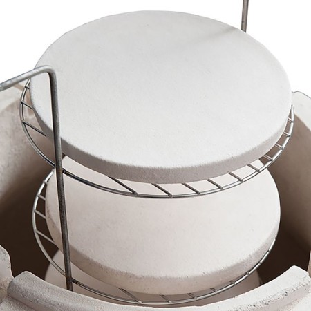 Baking stone 21 x 2 cm, suitable for medium and large floor-3