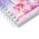 Notebook Gift Book on the crest 80l, line, color block, PVC Bun 3D cover (17.6x13.5cm) 105