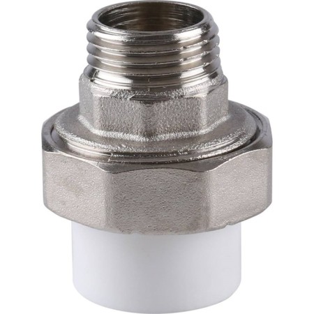 Detailed Kalde, polypropylene, d = 20 mm x 1/2 ", external threads of the ECO series-2
