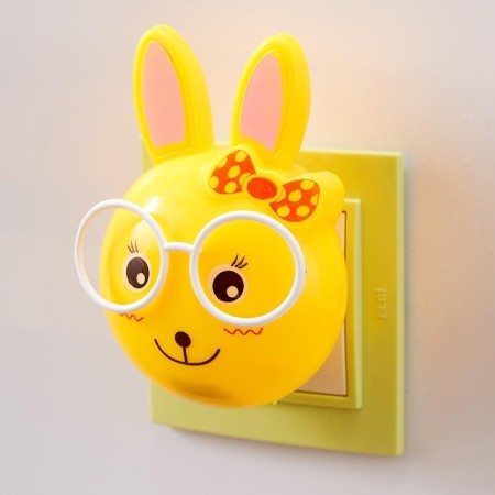Near LED "Smart Bunny", 12 cm, 4W with a photocell (V220) mix, plastic Risalux-2