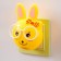 Near LED "Smart Bunny", 12 cm, 4W with a photocell (V220) mix, plastic Risalux