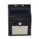 Garden lamp on a sunny battery with a motion sensor, invoice, 9.5 × 13 × 5 cm, 64 LED, glow white