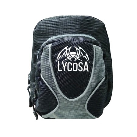 Lycosa handbag, on the thigh, gray-black-1