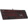 The keyboard Defender Quest GK-596, game, wired, fur, backlight, 104 keys, USB, black
