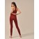 Legings Sport Legings Sport, Sangria color, Sangria