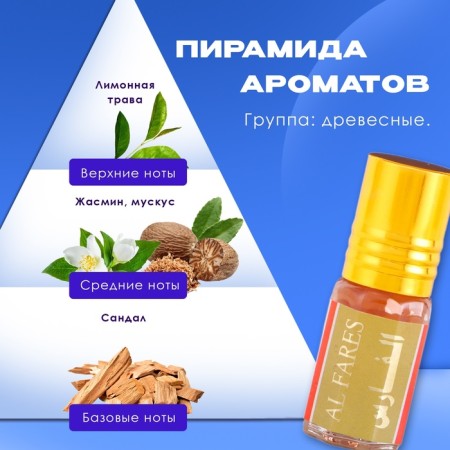Men's oil perfumes Bosaanac, 3 ml-1