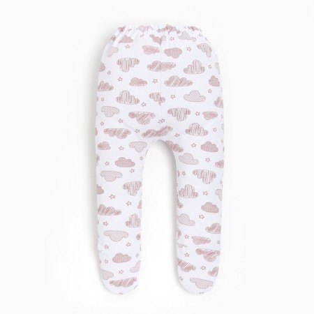 Children's sliders, white color/clouds, height 74cm-3