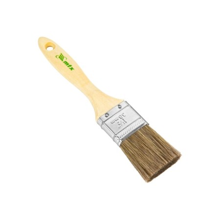 Brush flat MTX 83078, mixed bristles, wooden pen, 1.5 "