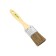Brush flat MTX 83078, mixed bristles, wooden pen, 1.5 "