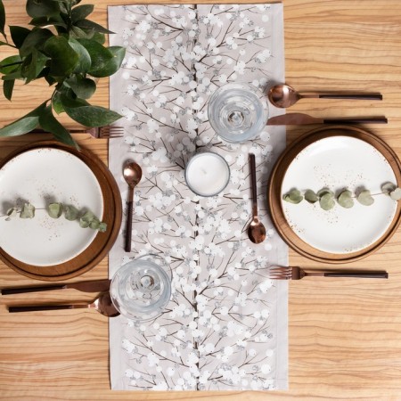 Walking on the Ethel table Girland 30x70 cm, 100% HL, sarzha 190 gr/m2-4