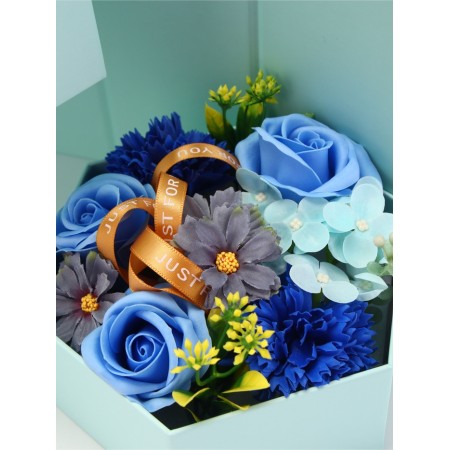 Three -level soapy composition turquoise-5
