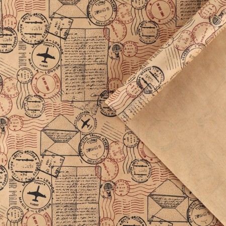 Paper Crafts "Postal Stamps", 50 x 70 cm
