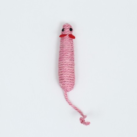 Sizalia "long mouse", 14.5 cm, pink-2