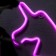 Neon -Non -Non -Nenorog Nonnorog, 22x19 cm, aax3+usb, pink