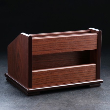 Organizer 4 sections, 2 drawers, a series of walnuts with a skeleton cante, mix 14*19-8